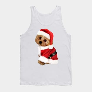 Christmas Cavachon Tank Top